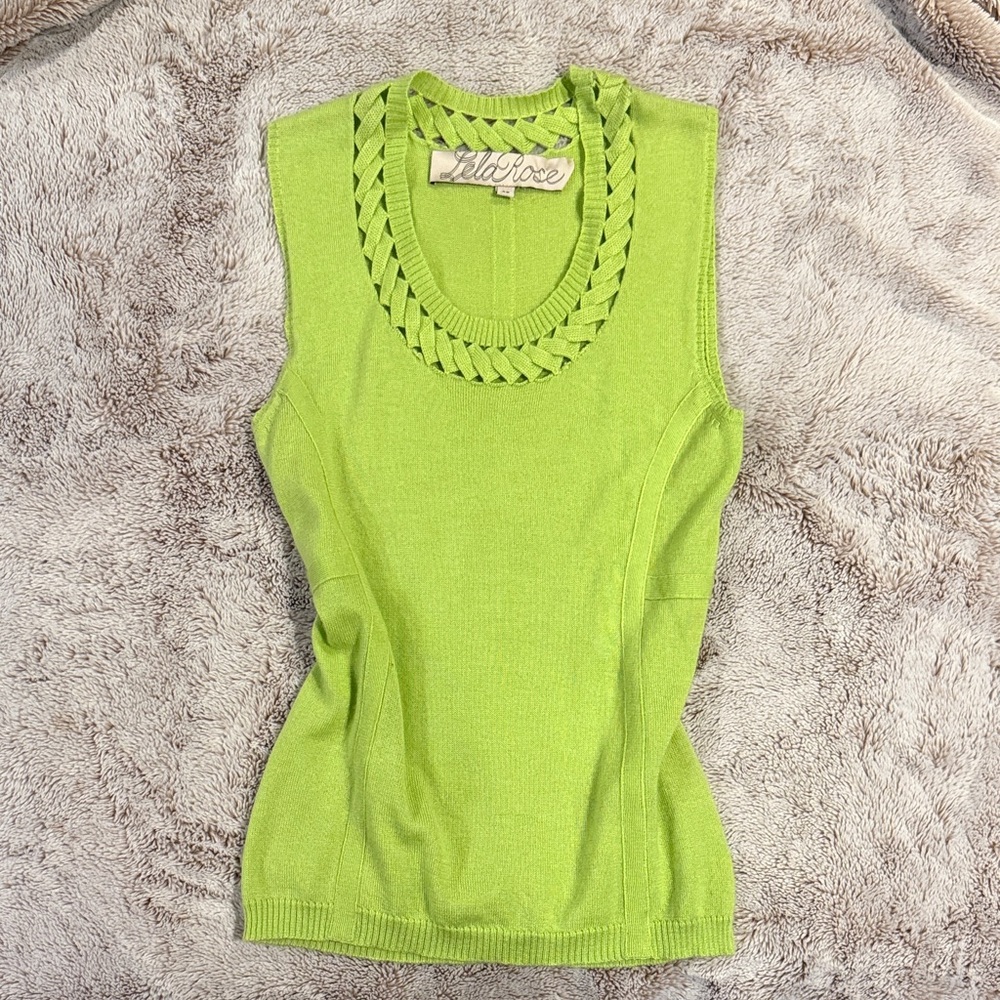 Lela Rose Cashmere Tank